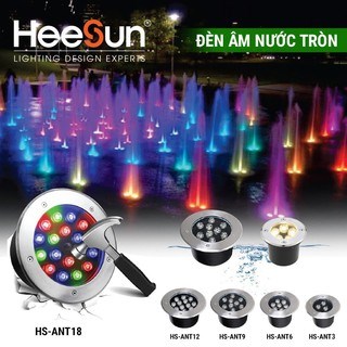 Đèn led âm sàn Heesun