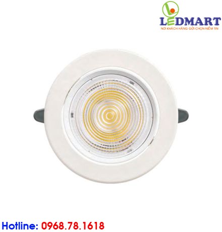Đèn led âm trần Duhal