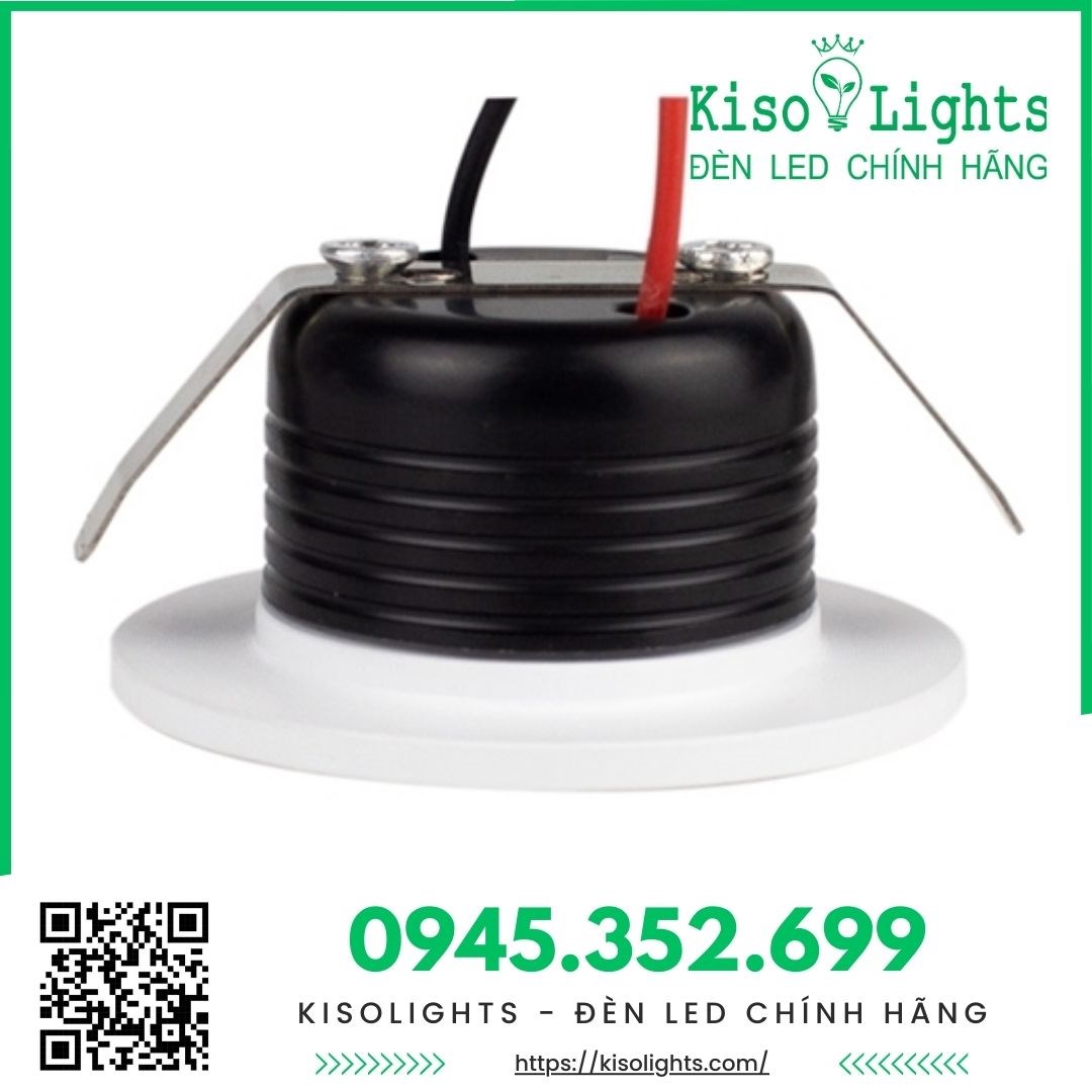 Đèn Sportlight âm trần rọi 3W Star