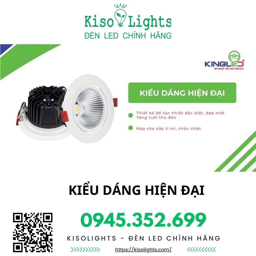 Đèn LED Spotlight Chiếu Rọi Opal