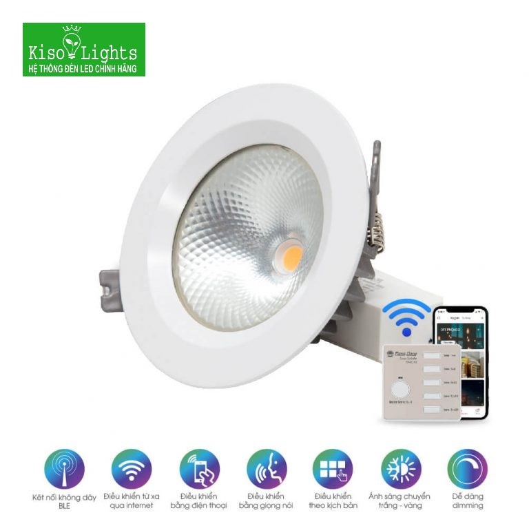 Đèn led âm trần chiếu rọi rạng đông D AT14L 110/9W