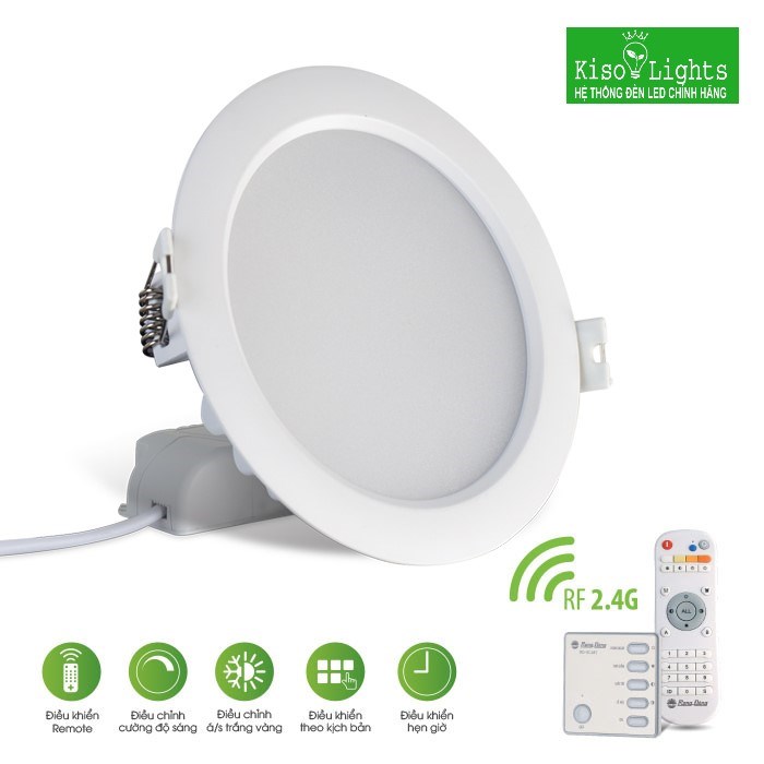 Đèn led Downlight WIFI 9w rạng đông D AT16L 110/9W.WF
