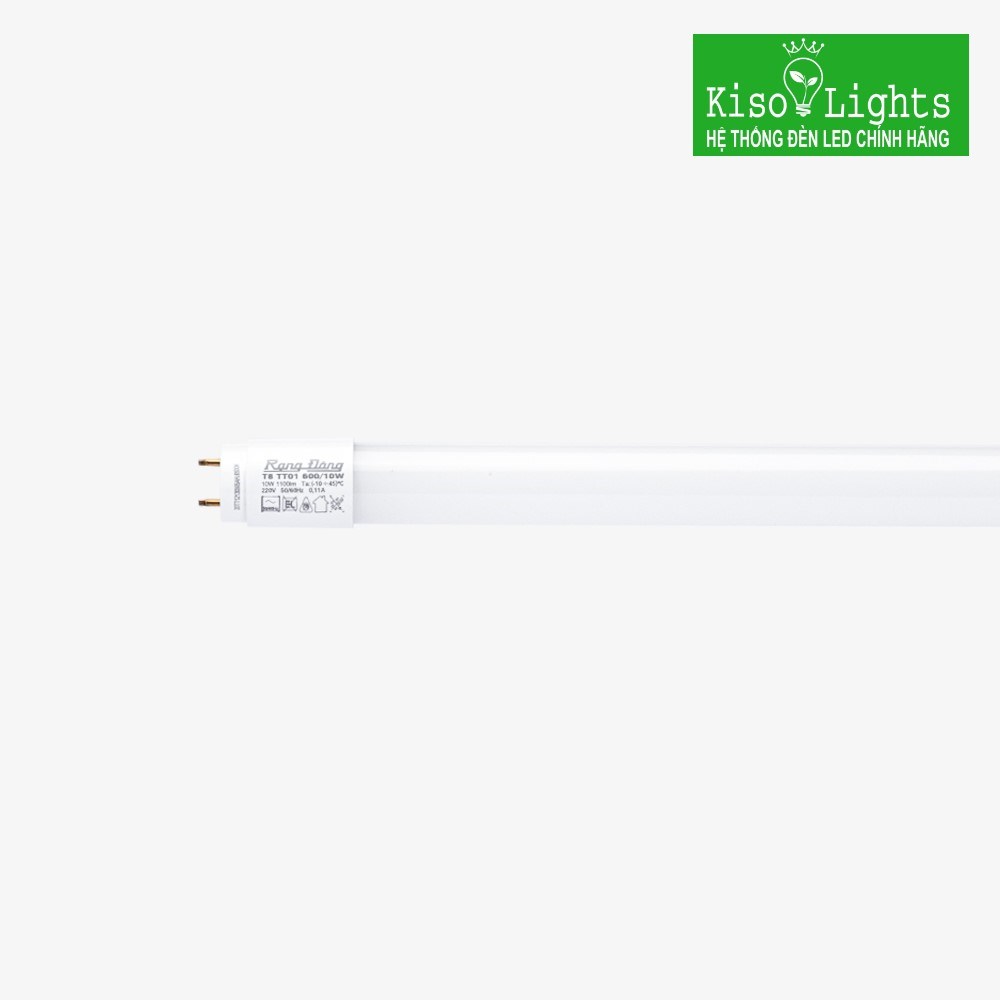 Đèn tuýp led T8 0,6m 10w rạng đông T8 600/10W