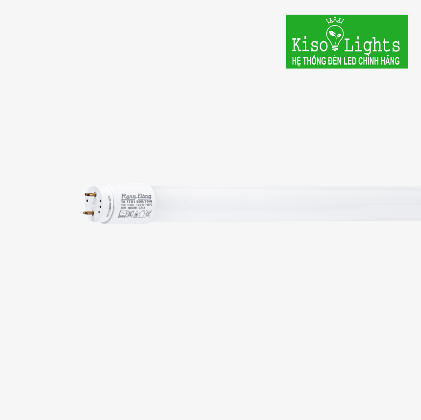 Đèn tuýp led T8 0,6m 10w rạng đông T8 600/10W