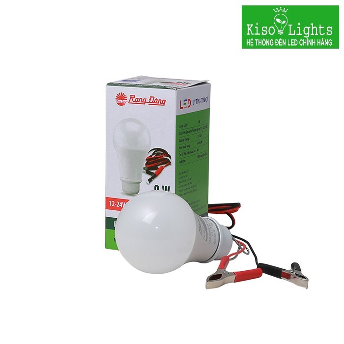 Bóng đèn LED BULB DC 9W Rạng đông LED A60N1 12-24VDC 9W