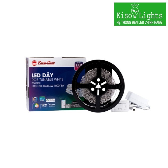 Đèn LED dây Smart Bluetooth rạng đông LD01.BLE. RGBCW 1000/3W