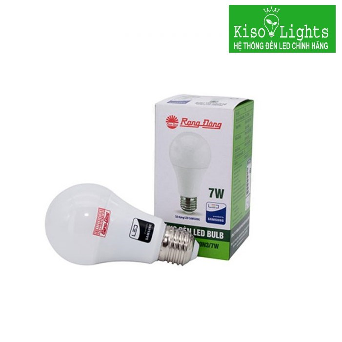 Đèn led búp 7W cảm biến rạng đông LED A60/7W/RAD