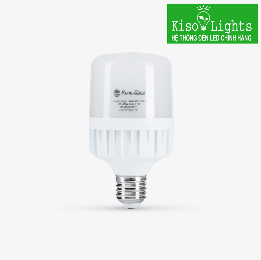 Đèn led búp 15W cảm biến rạng đông LED TR70/15W/RAD