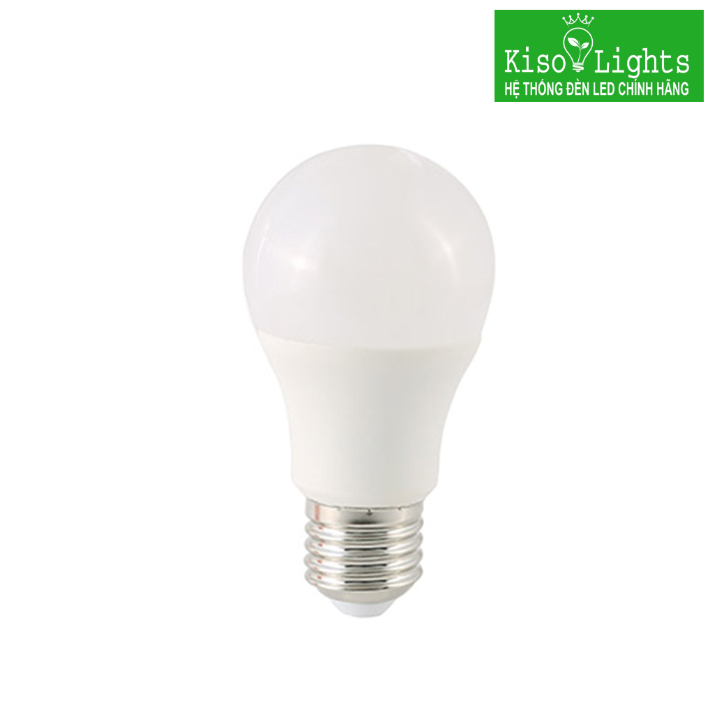 Đèn led búp 9W rạng đông dùng ắc quy LED A60N1 12-24VDC/9W E27