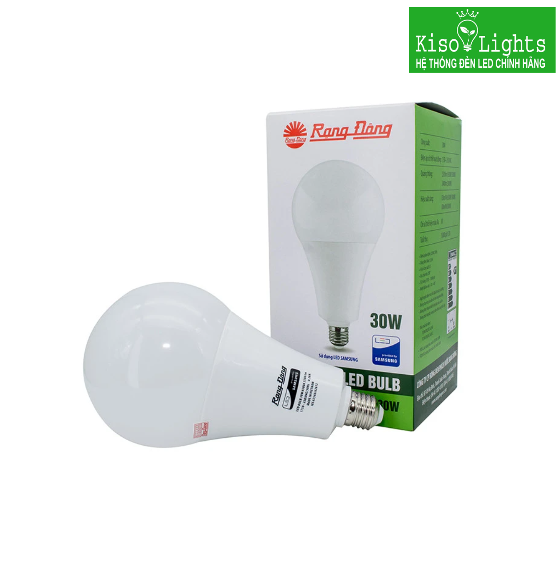 Bóng đèn LED BULB 30W rạng đông LED A120N1/30W