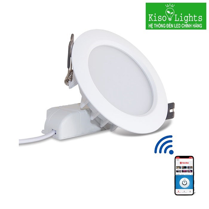 Đèn LED âm trần Smart Bluetooth rạng đông AT16.BLE 110/9W