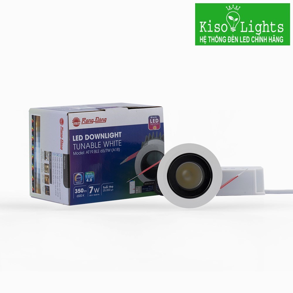 Đèn LED âm trần Smart Bluetooth rạng đông AT19.BLE 80/12W (A24)