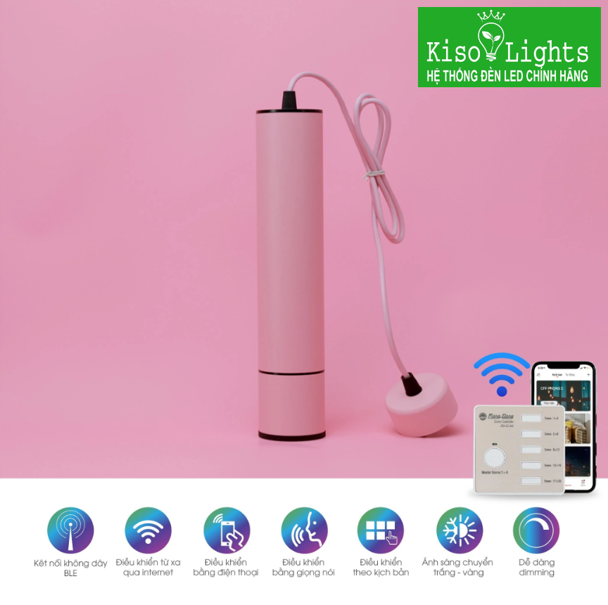 Đèn thả trần Smart Bluetooth rạng đông TTR01.BLE 12W