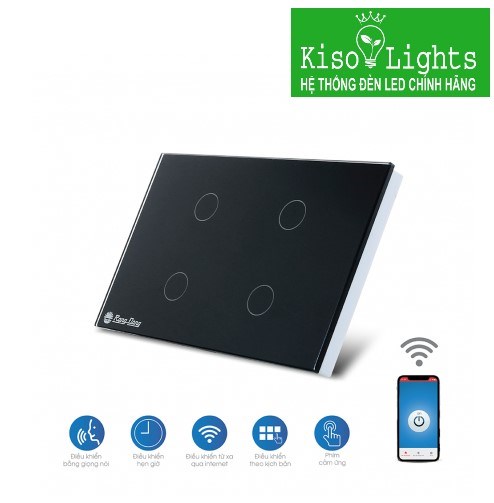 Công tắc cảm ứng rạng đông RD-CT.04.BLE