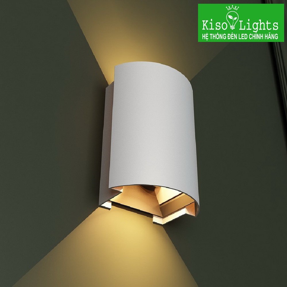 Đèn LED ốp tường đổi màu Rạng đông LN18 ĐM 83x60/6W