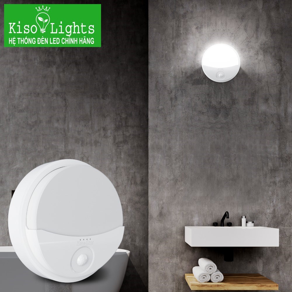 Đèn LED gắn tường cảm biến Rạng đông GT16.PIR 180/15W