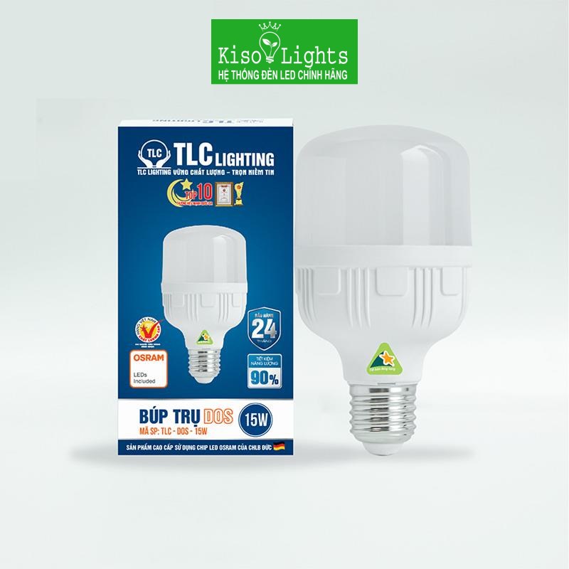 Đèn LED búp trụ TLCLIGHTING DOS 15W
