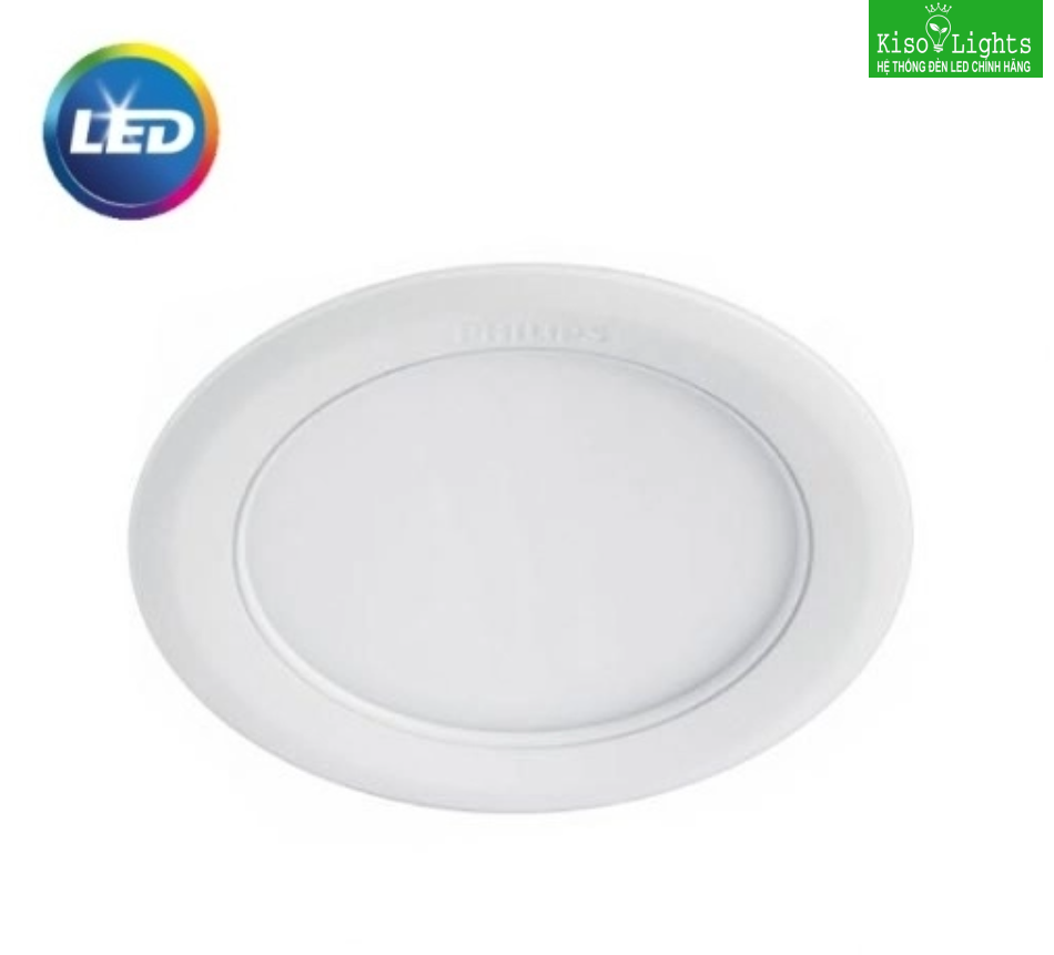 Đèn led downlight âm trần 14w Philips 59523 MARCASITE 150 14W
