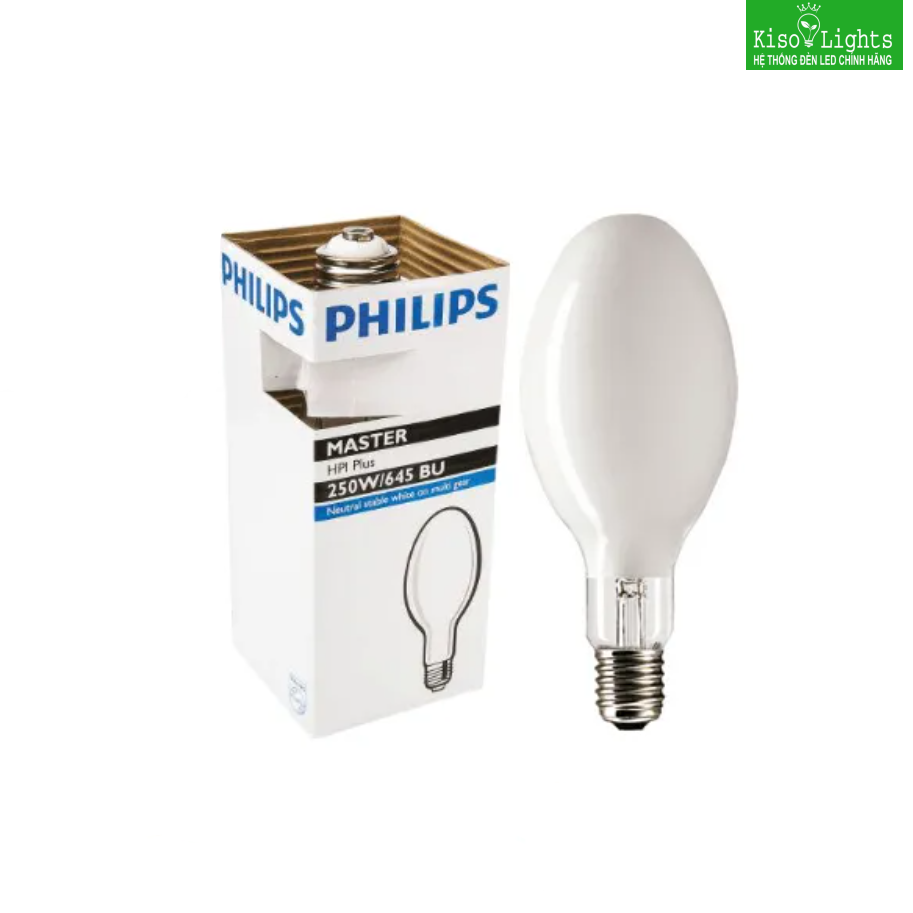 Bóng đèn cao áp 250W philips Master HPI-T Plus 250/645