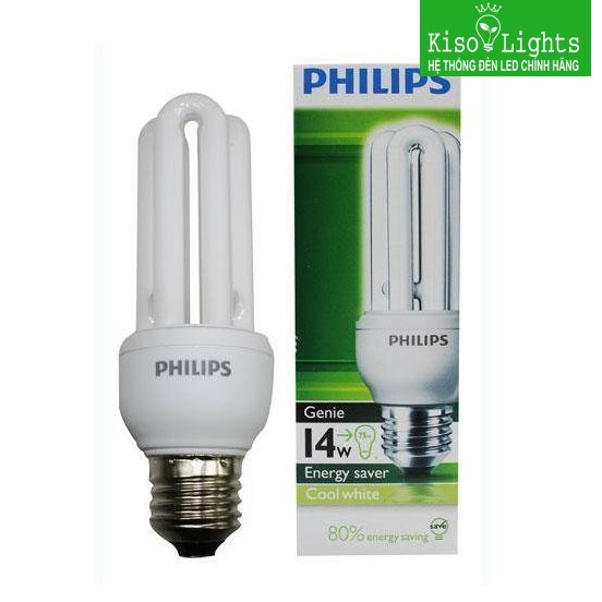 Bóng đèn Compac 14W Philips GENIE 14W E27