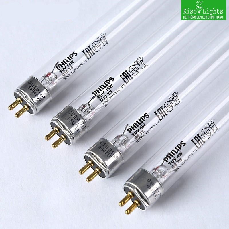 Bóng đèn diệt khuẩn T8 0,6m PHILIPS TUV 17W
