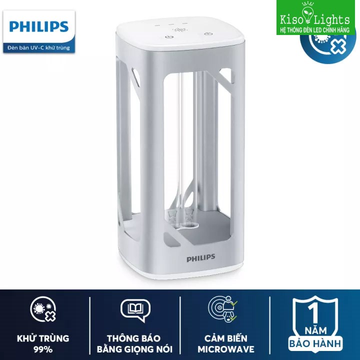 Đèn khử trùng diệt khuẩn để bàn Philips UV-C