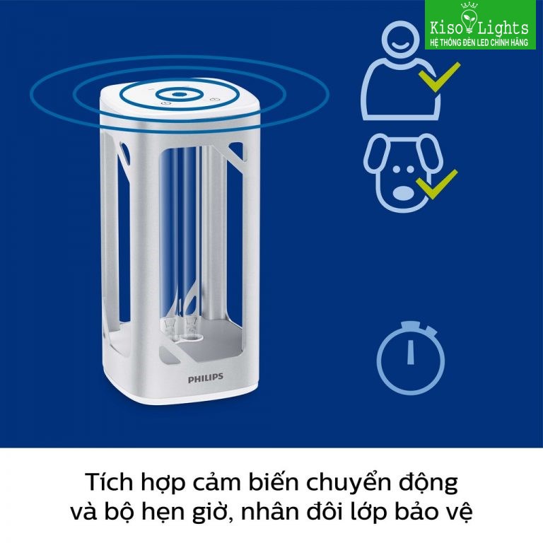 Đèn khử trùng diệt khuẩn để bàn Philips UV-C
